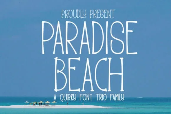 Paradise Beach Font
