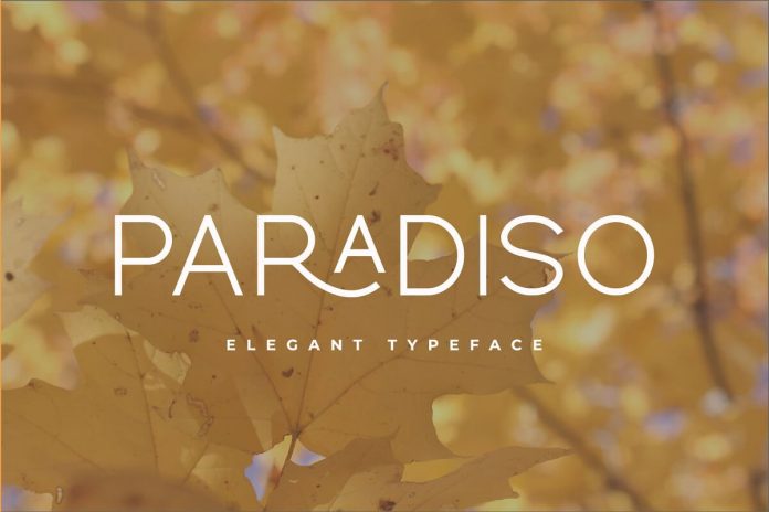 Paradiso Typeface font