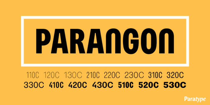 Parangon Font Family
