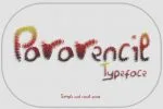 Pararencil Font