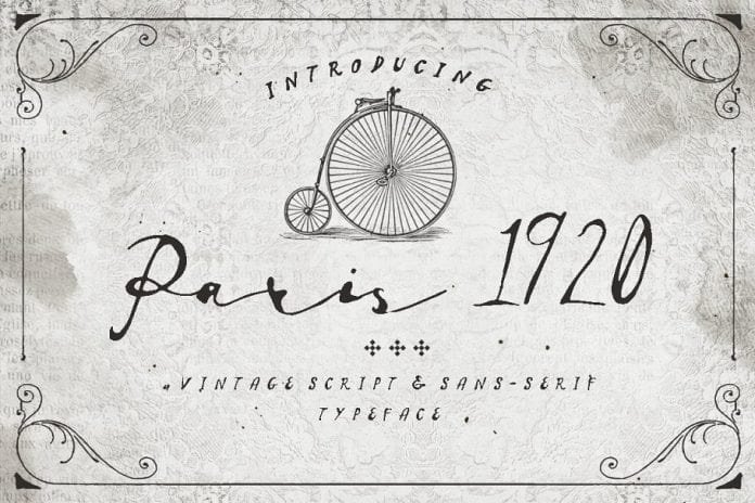 Paris 1920 Font