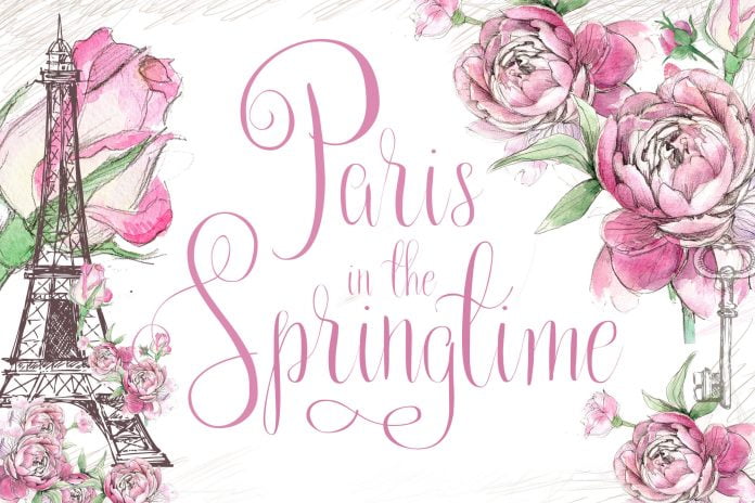 Paris in the Spring Font