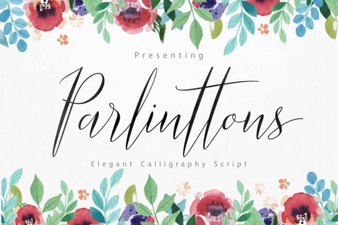 Parlinttons Script Font