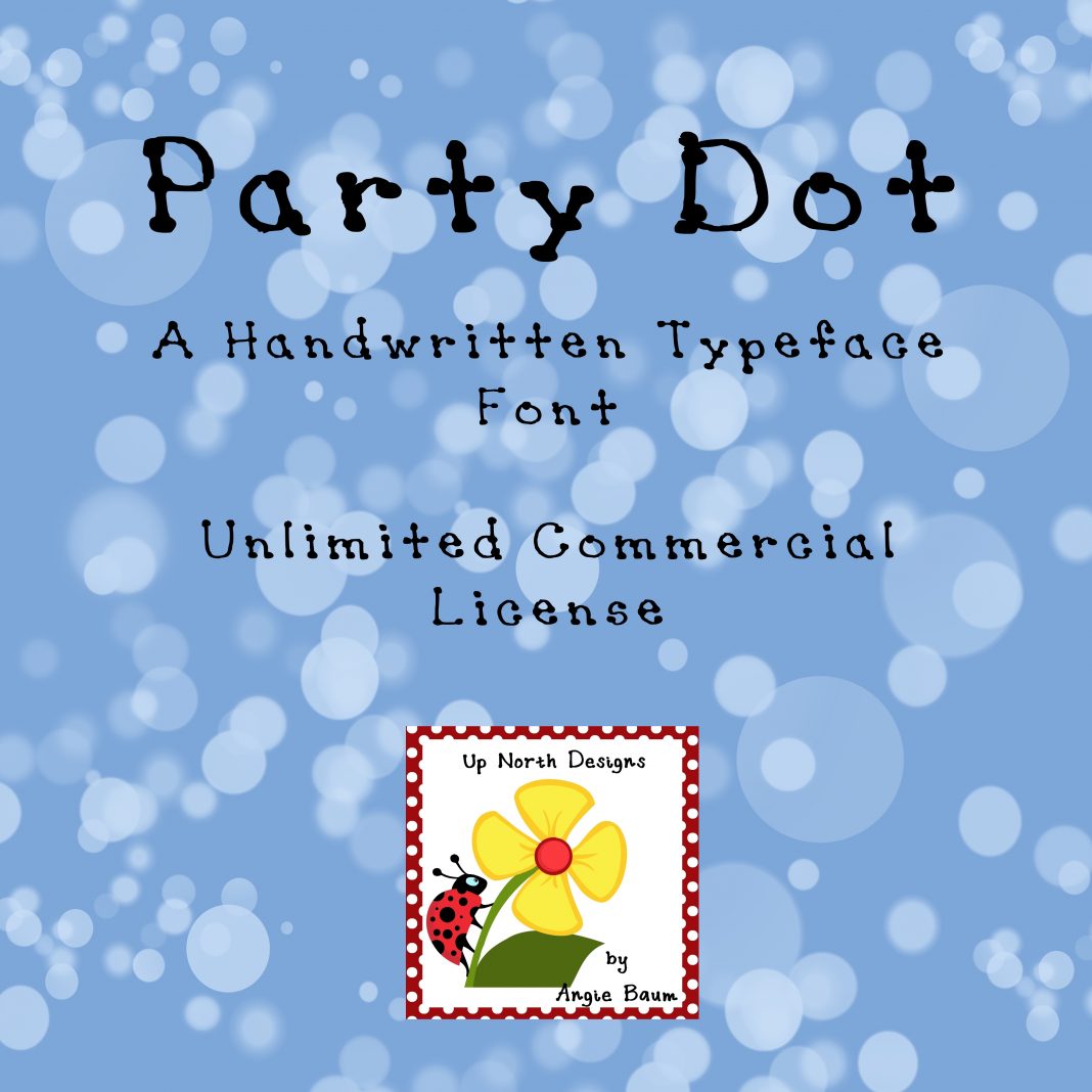 Party Dot Font