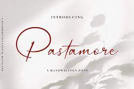 Pastamore Script Font