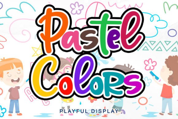 Pastel Colors Font