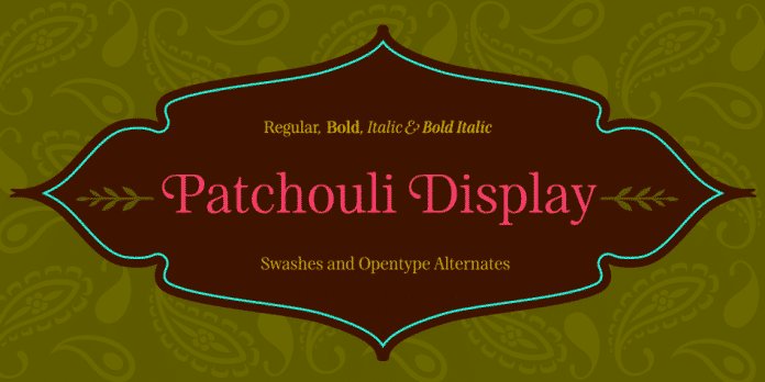 Patchouli Display Font