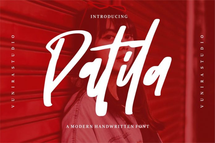 Patila A Modern Handwritten Font