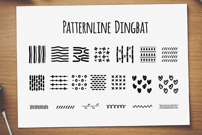 Patternline Dingbat Font