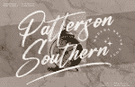 Patterson Southern - Modern Brush Font [2-Weights]