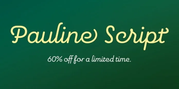 Pauline Script Font Family