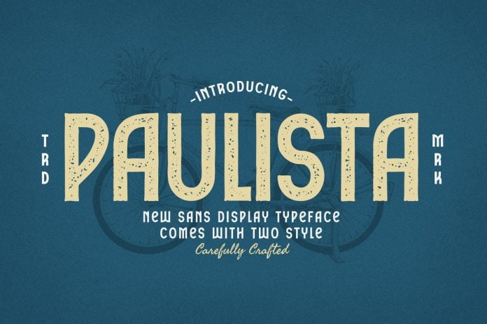 Paulista Sans Display Typeface