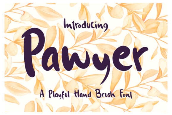 Pawyer Font
