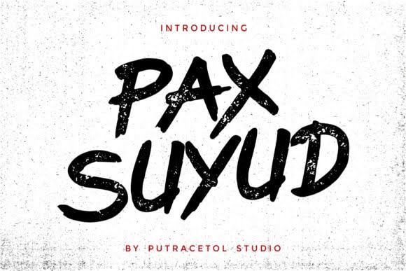Pax Suyud Font