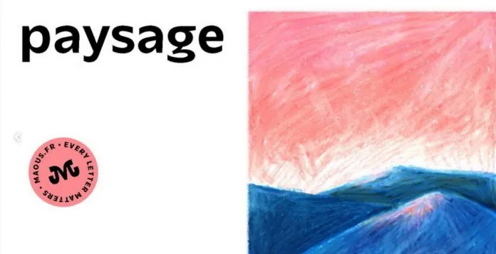 Paysage family Font