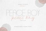 Peace Boy Font