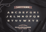 Peacemaker Font