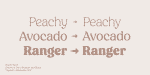 Peachi Font Family