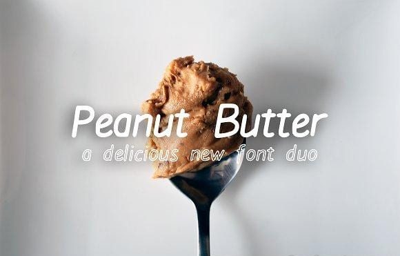 Peanut Butter Font