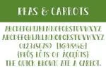Peas & Carrots Font