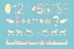 Pegacorn Initials Font