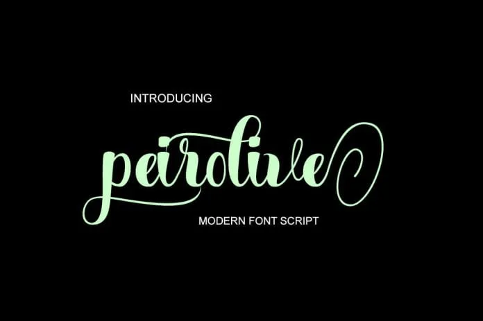 Peirolive Font
