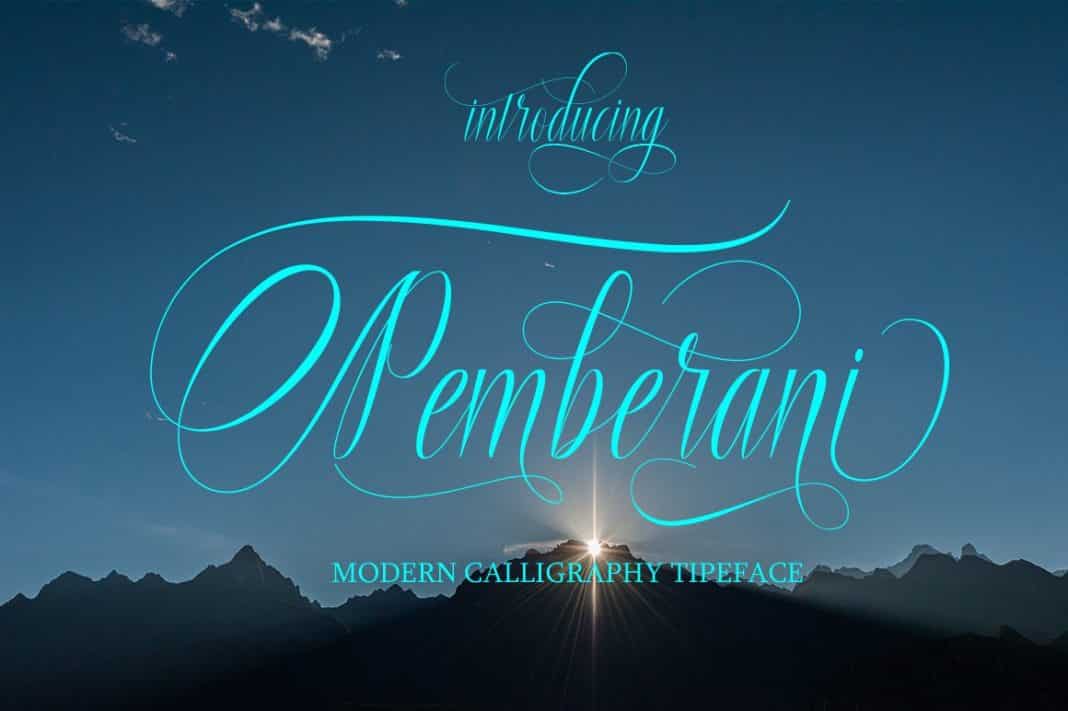 Pemberani Serif Font