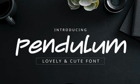 Pendulum Font