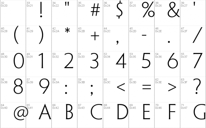 Penumbra Flare Std (c) Adobe Font