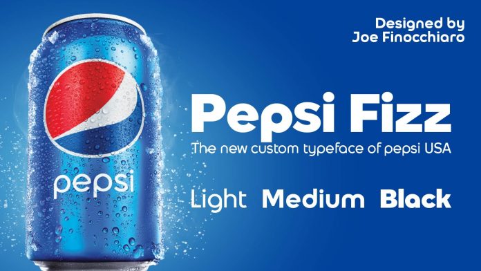Pepsi Fizz typeface