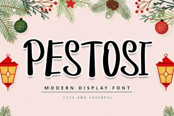Pestosi Font