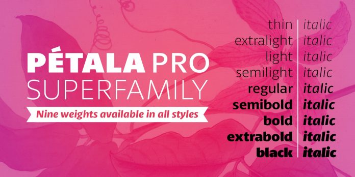 Petala Pro Font