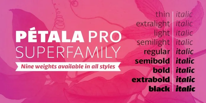 Petala Pro Font