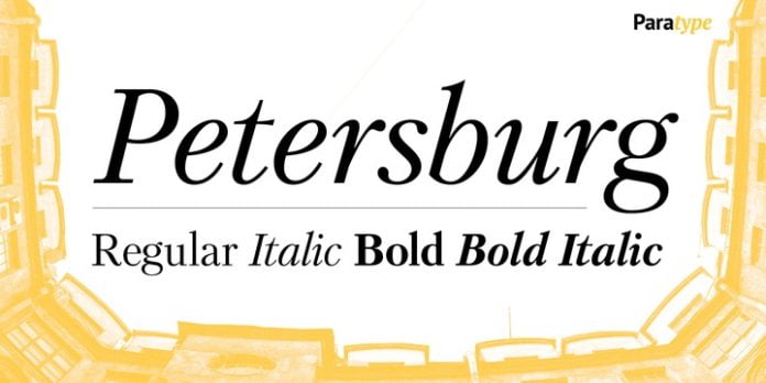 Petersburg Font