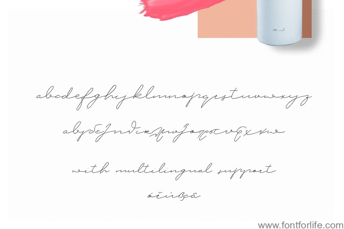 Petit Nuage Signature Font