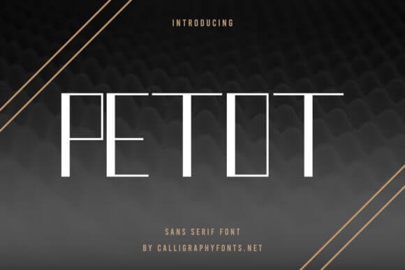 Petot Font