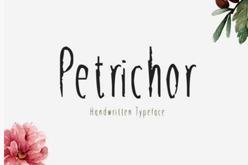 Petrichor Font