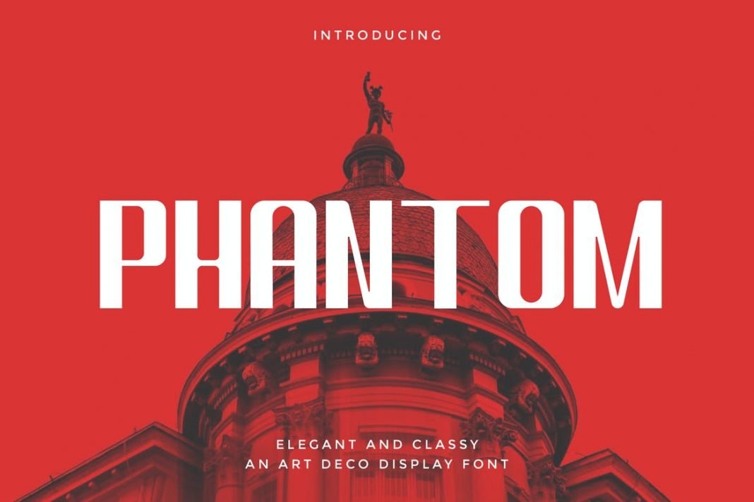 Phantom - Art Deco Display Typeface