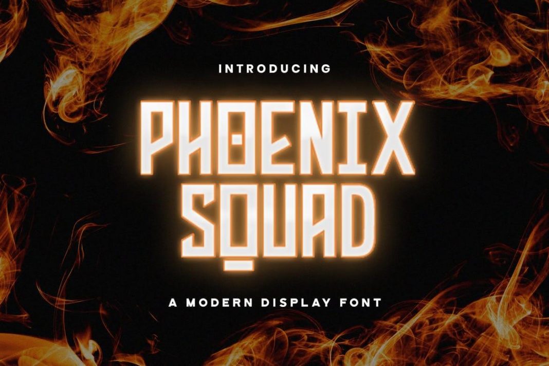 Phoenix Squad - Modern Display Font