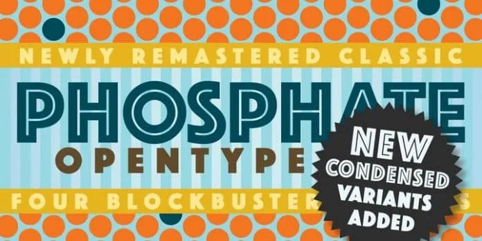 Phosphate Pro Font
