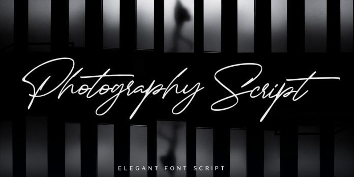 Photography Script Font