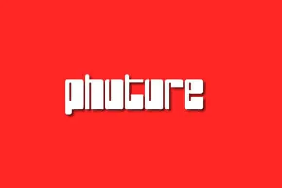 Phuture Font