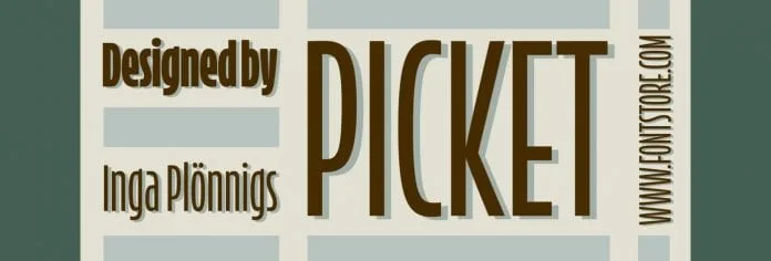 Picket Font Family
