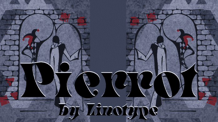 Pierrot - Günter Jäntsch 2008 Font