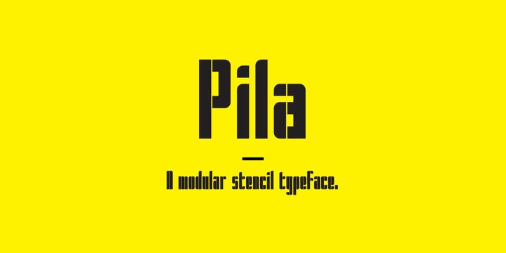 Pila Font Free Download