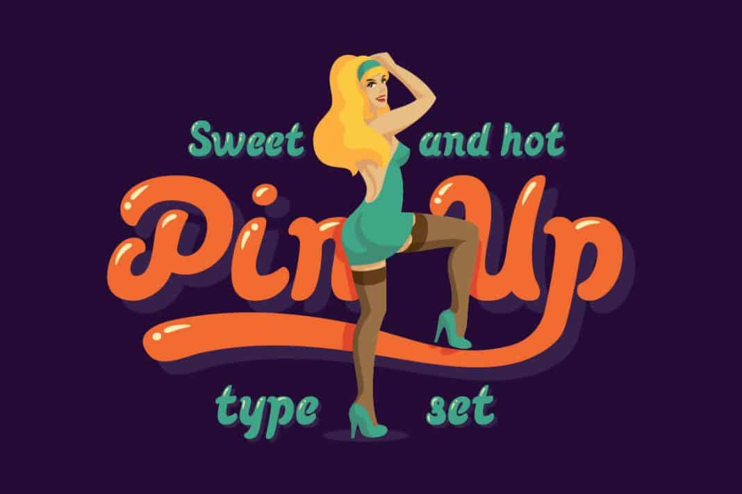 Pin-up Font