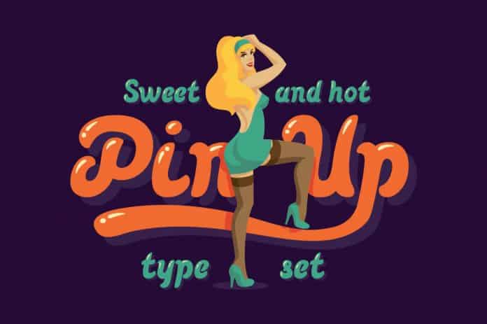 Pin-up Font