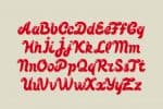 Pin-up Font