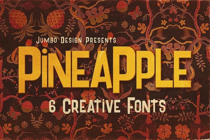 Pineapple – Funny Style Font Family