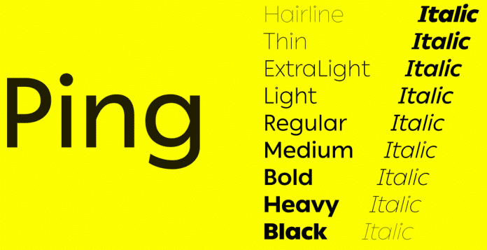 Ping Font Family